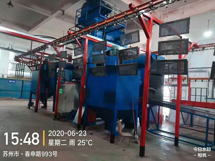 蘇州14拋懸鏈通過式成功交付使用！